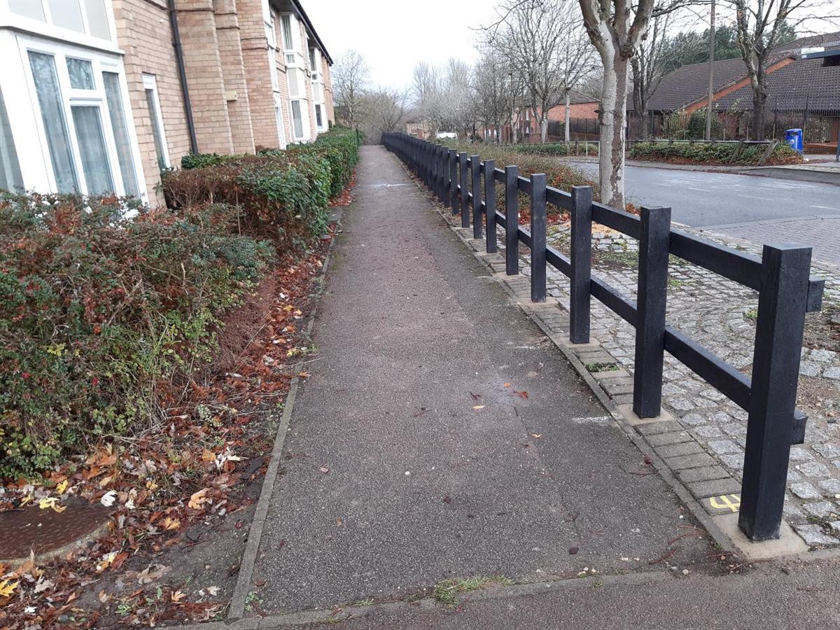Radcote Lodge Fence
