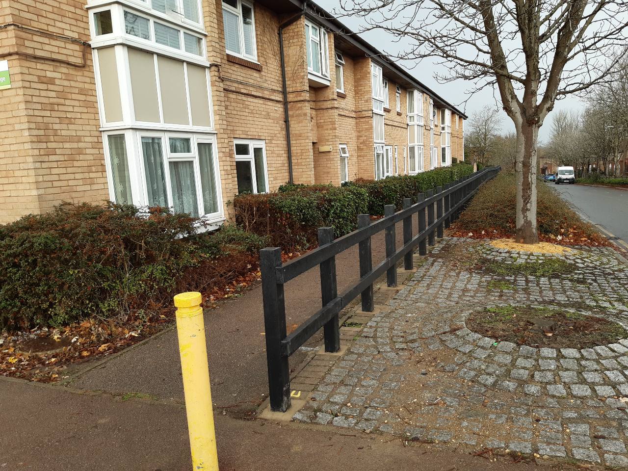 Radcote Lodge Fence Completed
