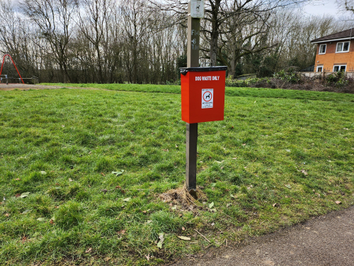 Additional Dog Waste Bin