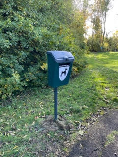 Additional Dog Waste Bin