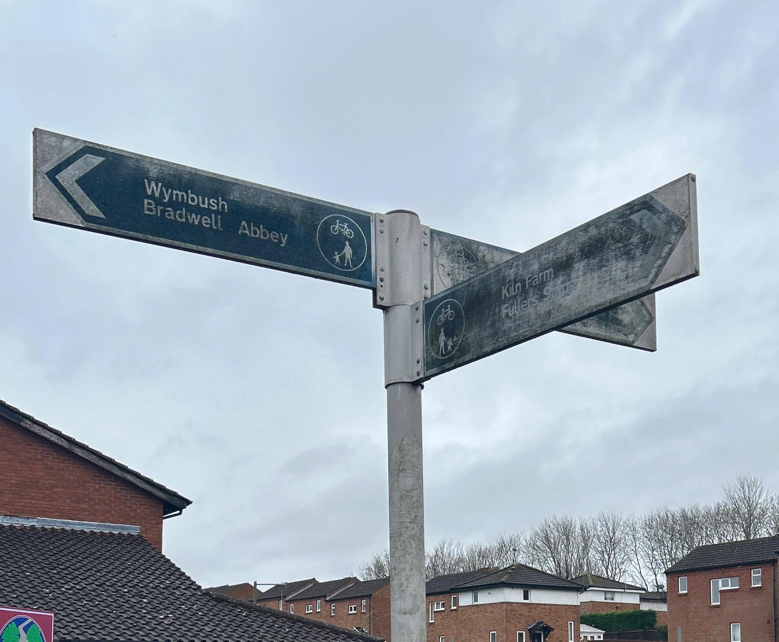 Survey on Way Signs in Two Mile Ash