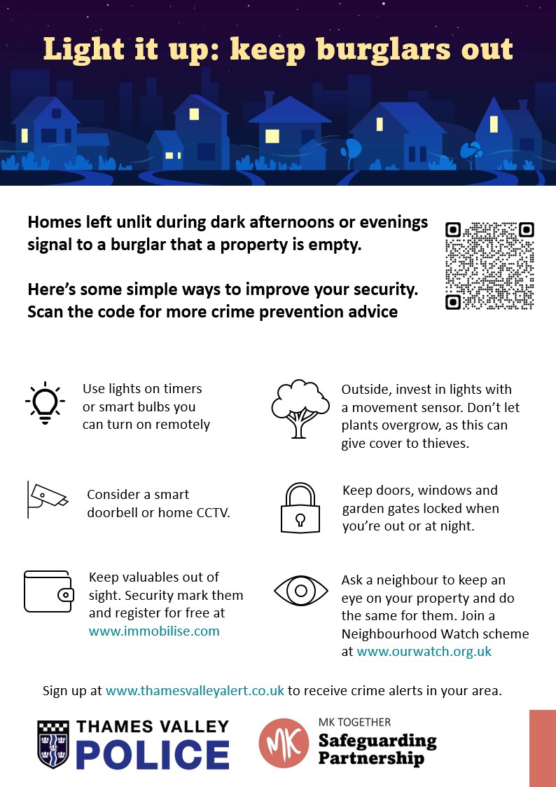 Burglary Crime Prevention Campaign - Operation Darknight